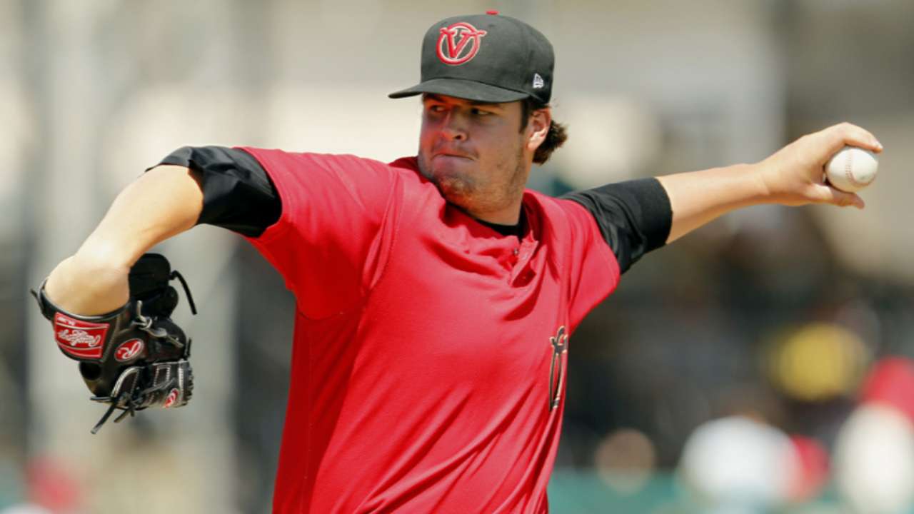 Holmberg has had injury-plagued Triple-A season