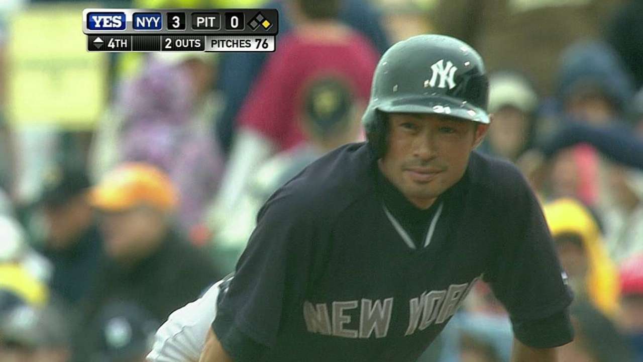 Ichiro front and center in CC's spotless effort