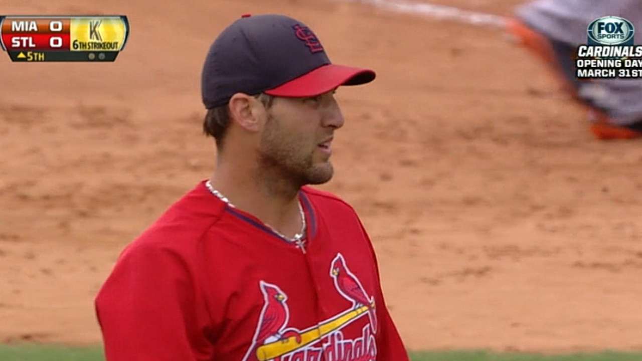 Wacha sharp in final tuneup against Marlins