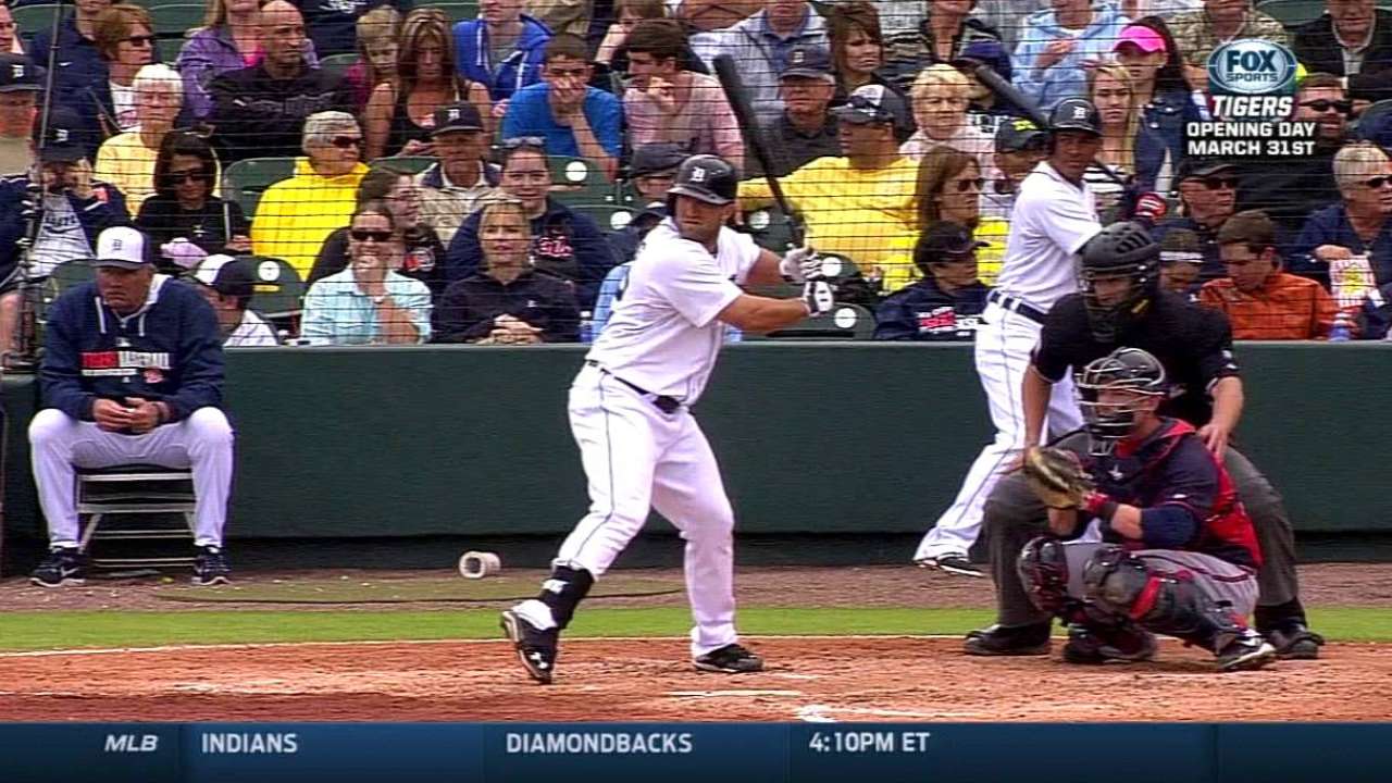 Collins, Reed land on Tigers' 25-man roster