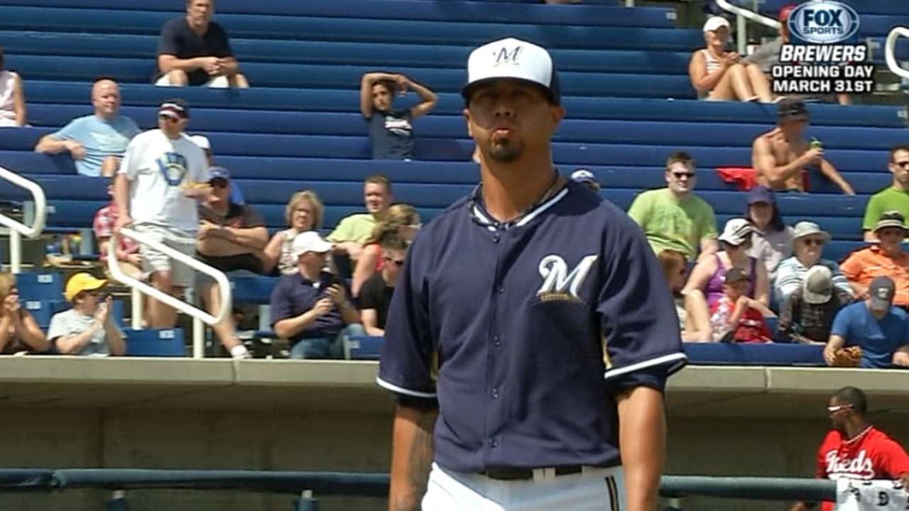 Lohse tunes up as Brewers take leave of Arizona
