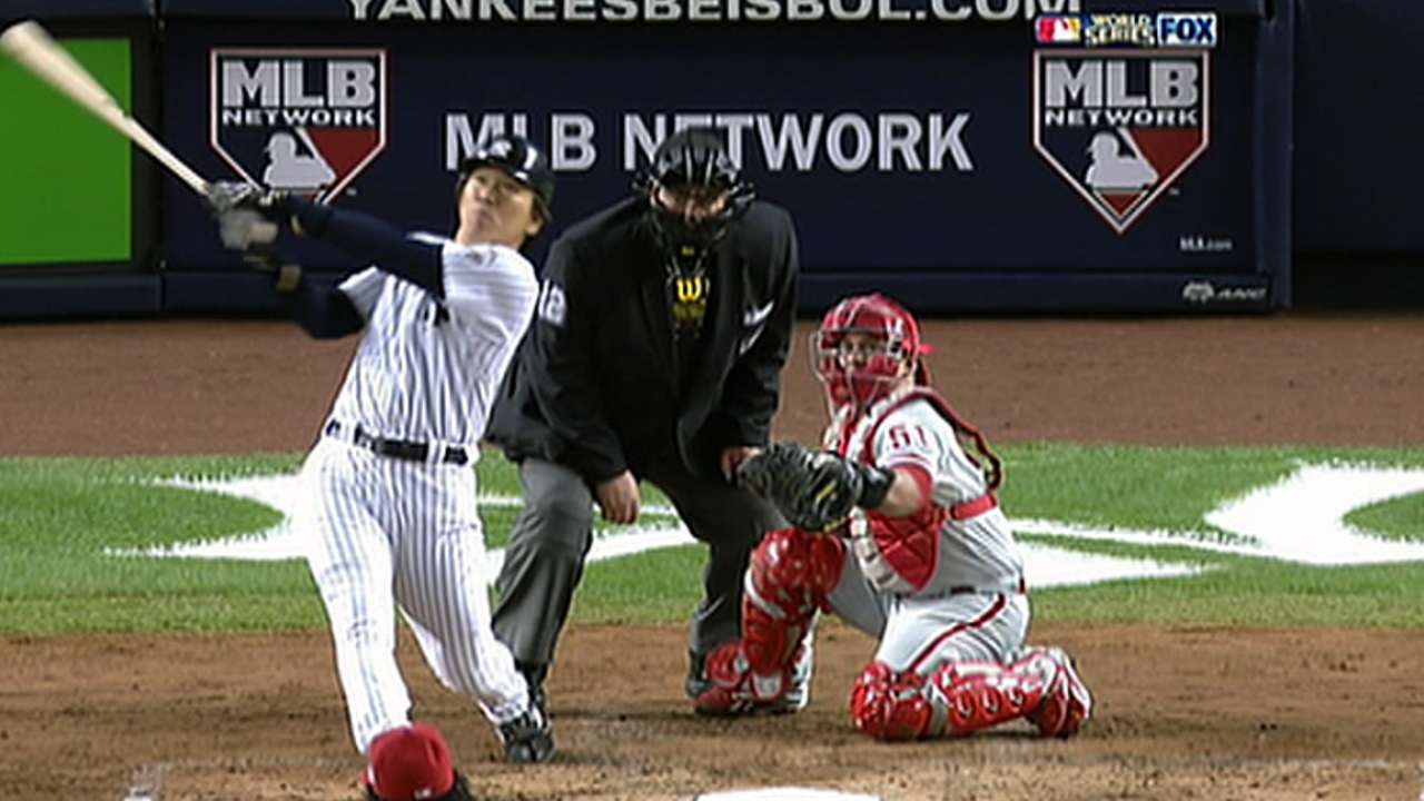 Matsui guest of honor at Yankees Homecoming