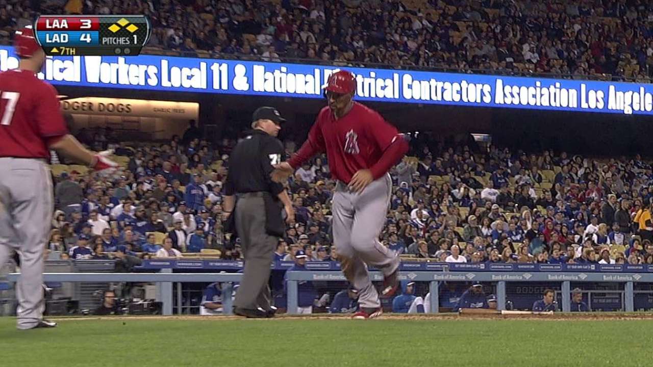 Kendrick, Calhoun lead Halos at Chavez Ravine