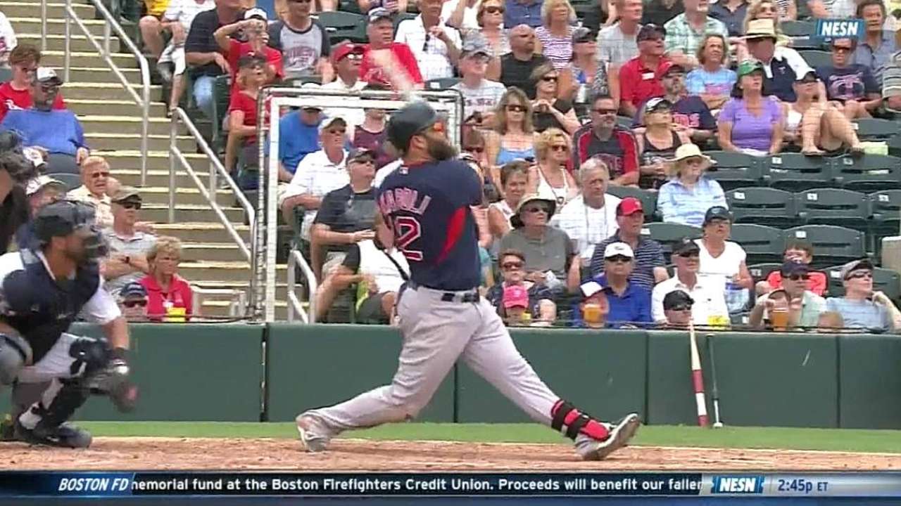 Napoli belts fourth home run, scores twice