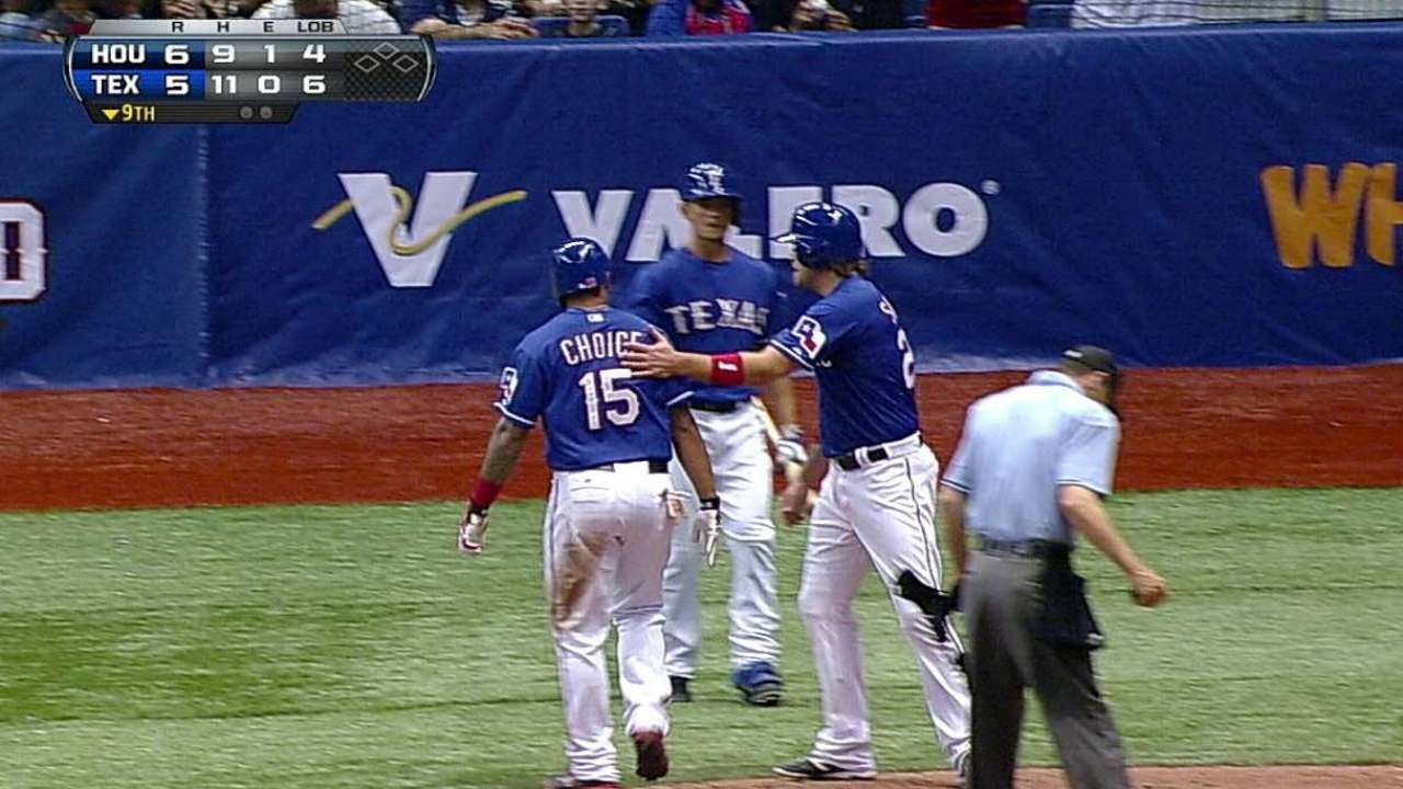 Choice living out his dream of playing for Rangers