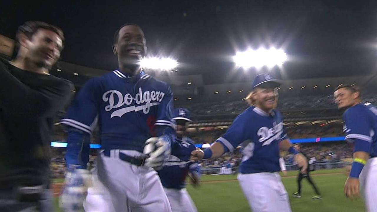 Dodgers' prospects deliver against Angels