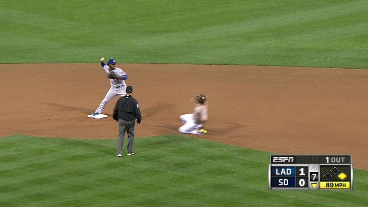 Dodgers no pudieron mantener la ventaja en S.D.
