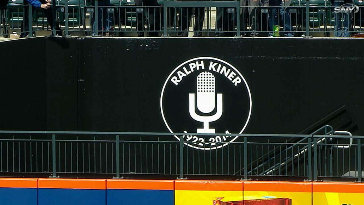 Mets pay tribute to Kiner at Citi Field