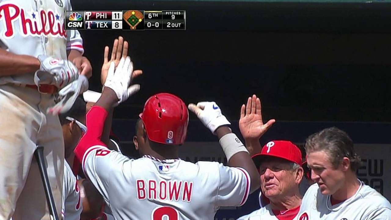 Phils finally get starting lineup on field together