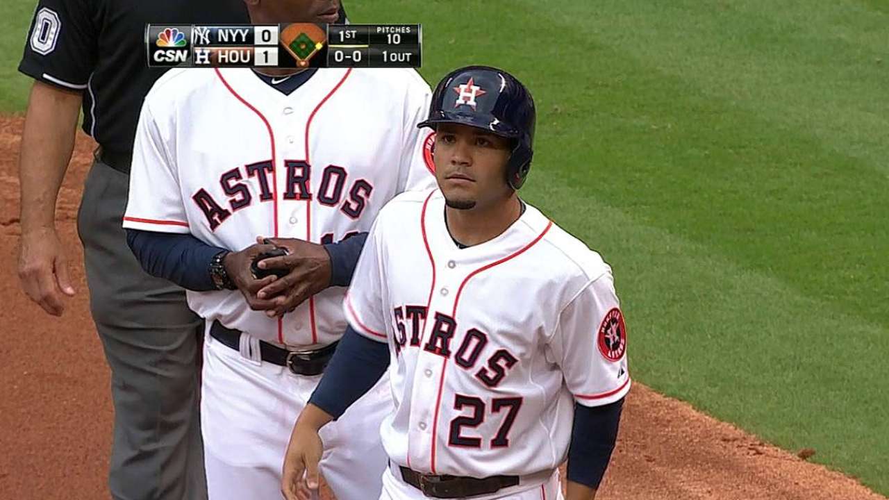 Altuve, Castro flipped in Astros' lineup