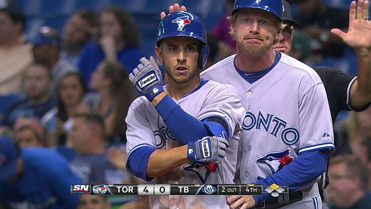 Drafted in '06, Diaz finally makes Blue Jays debut