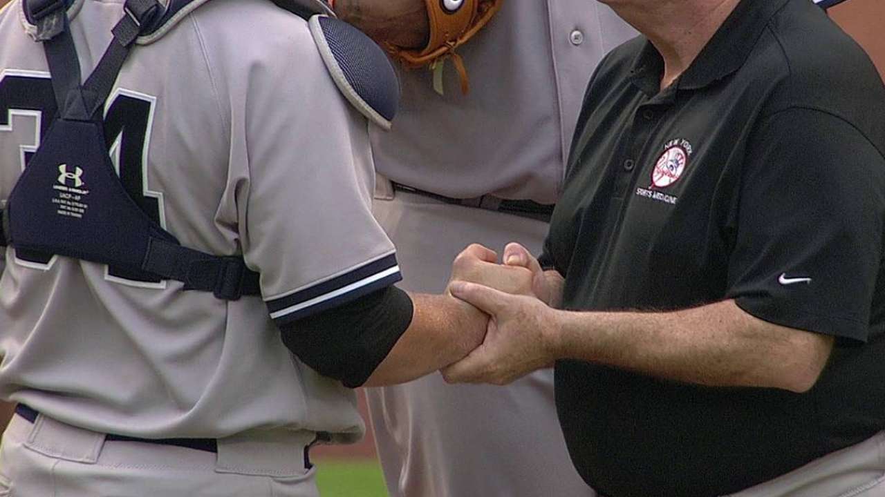McCann comfortable with catching style