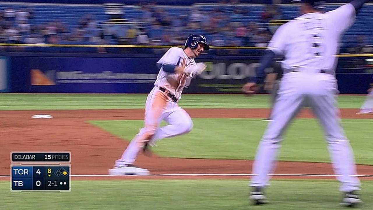 Maddon pushing Myers to be better all-round player