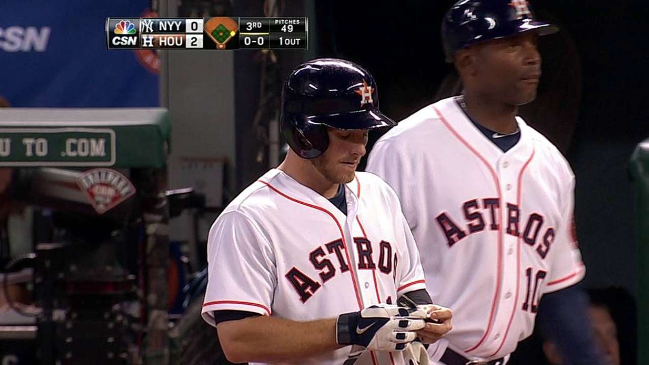 Porter happy with Astros' approach at the plate