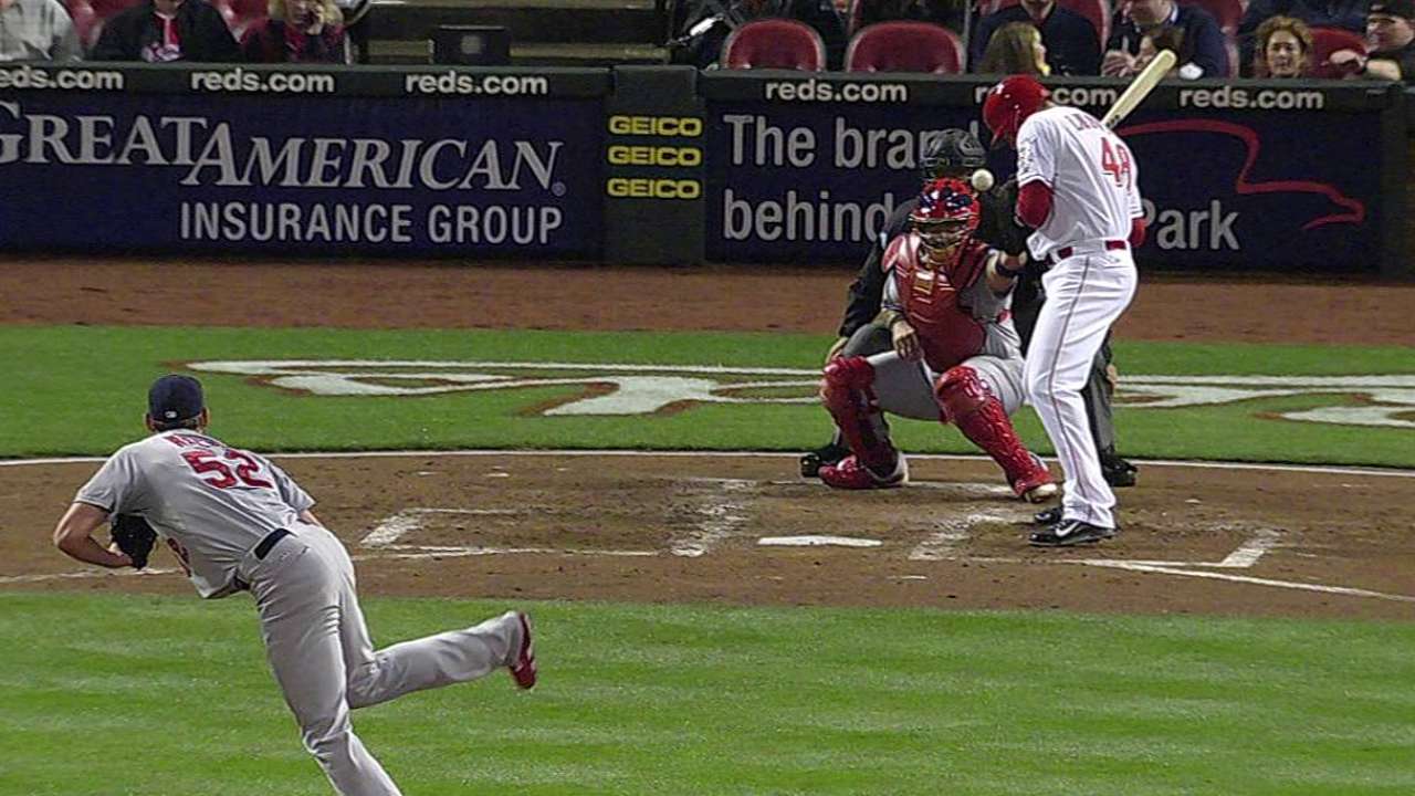 Ludwick out of lineup, but left wrist a non-issue