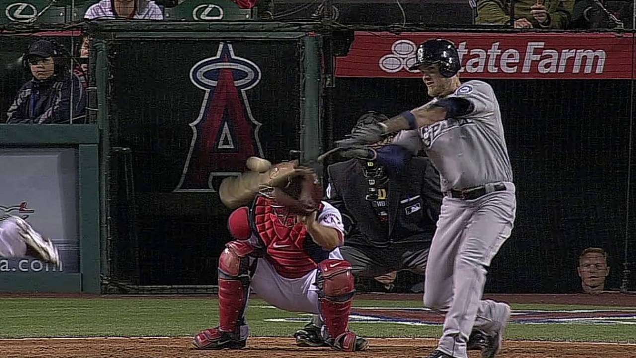 Hart's progress apparent with first home run