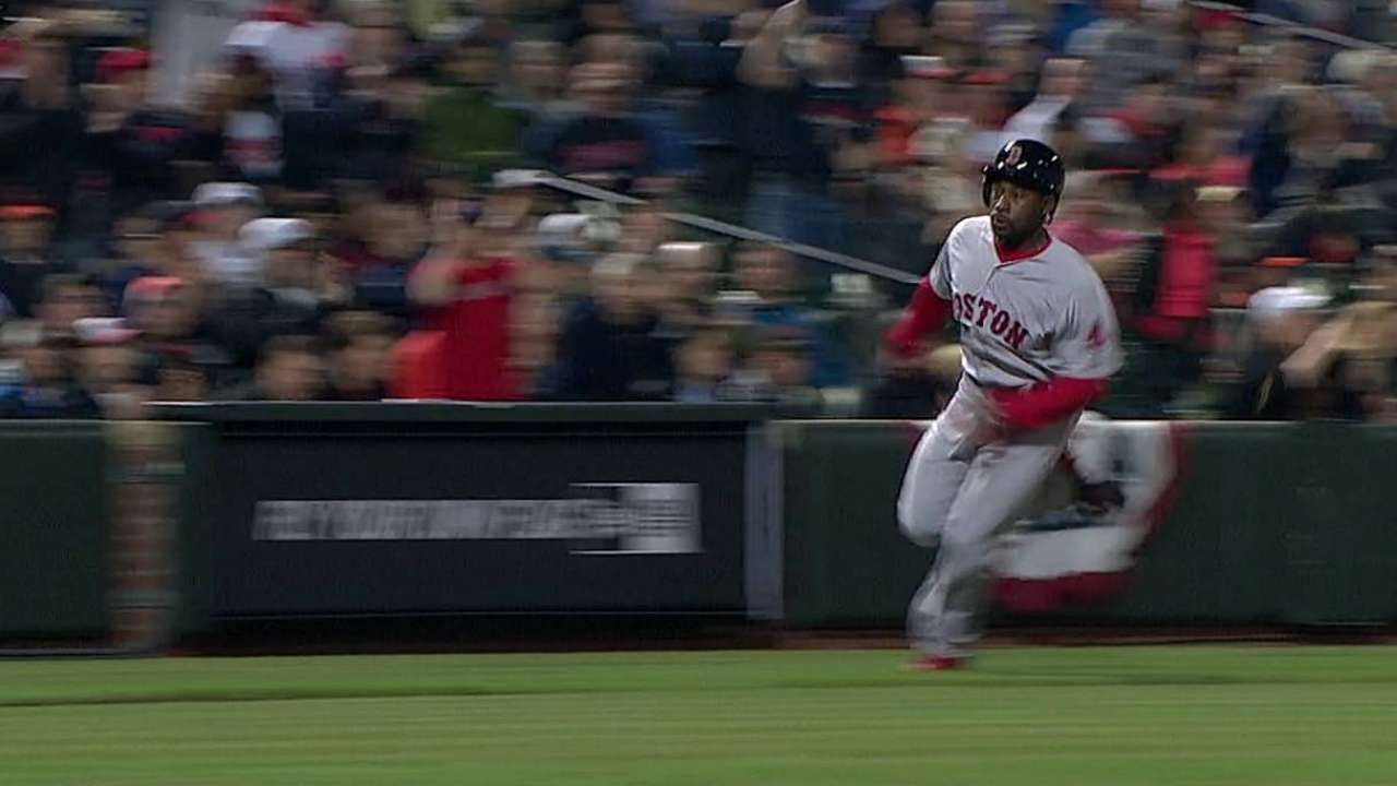 Medias Rojas pegan 14 hits y superan a Orioles