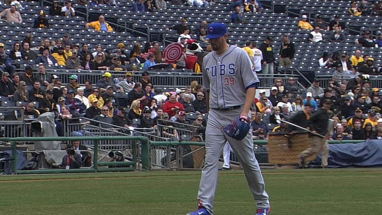 Hammel keeps Bucs down in nearly spotless debut