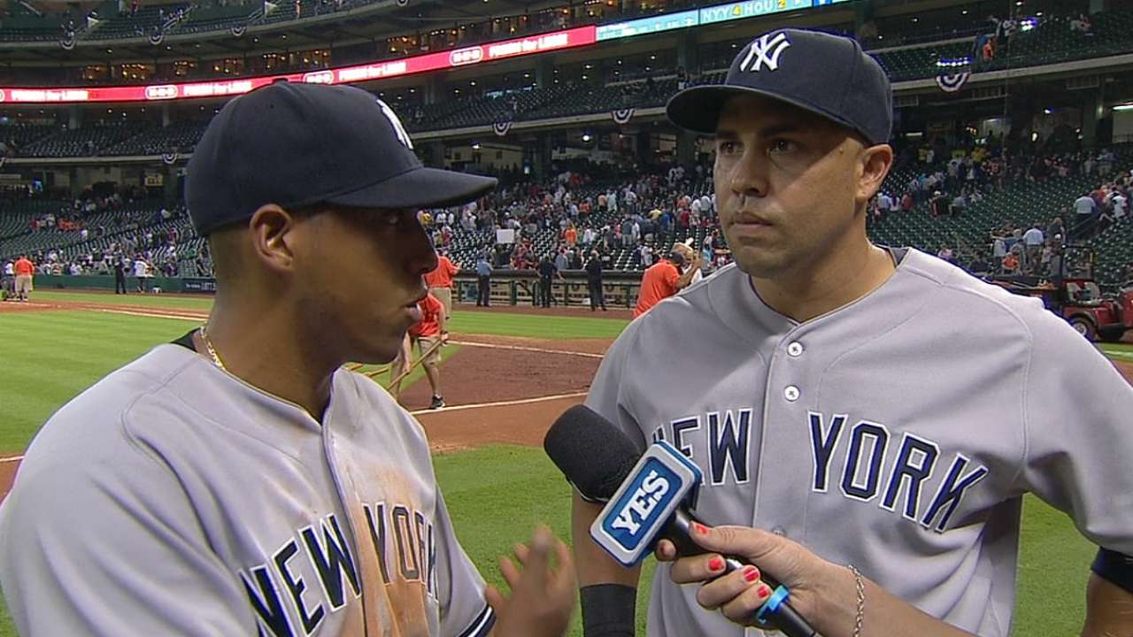 Beltrán ha asumido un rol de líder en los Yankees