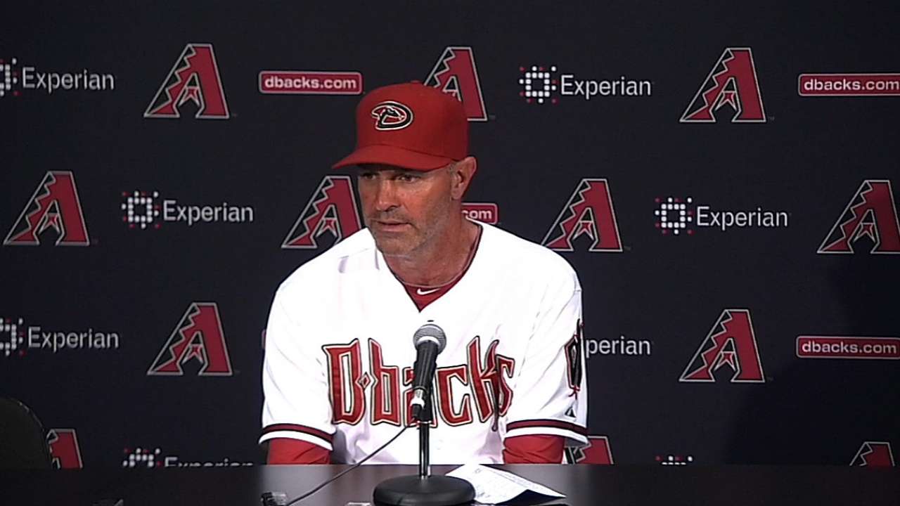 Positive D-backs not panicking over slow start