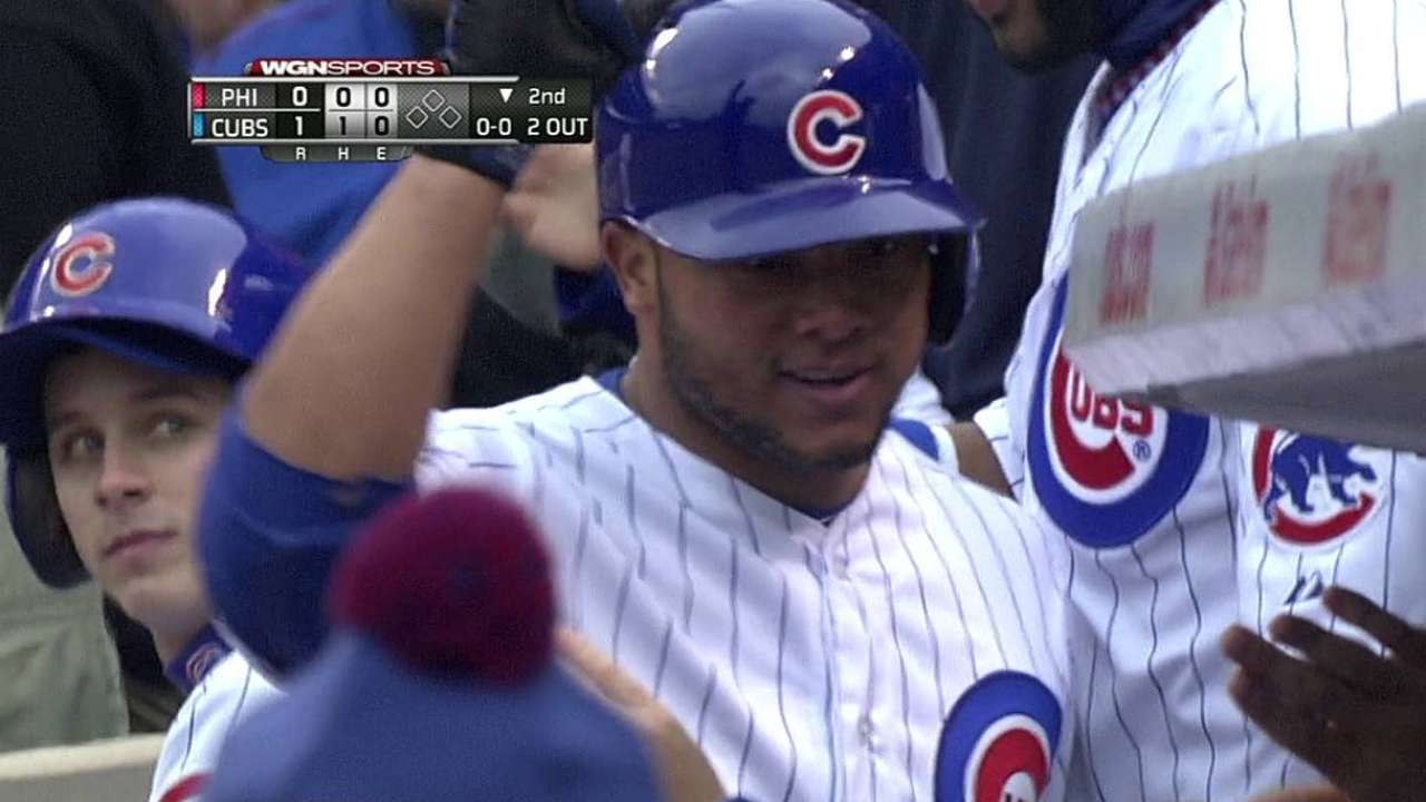 Cachorros caen ante Filis en primer juego en Wrigley