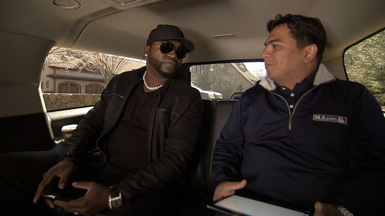 Big Papi takes fans behind scenes via @MLB