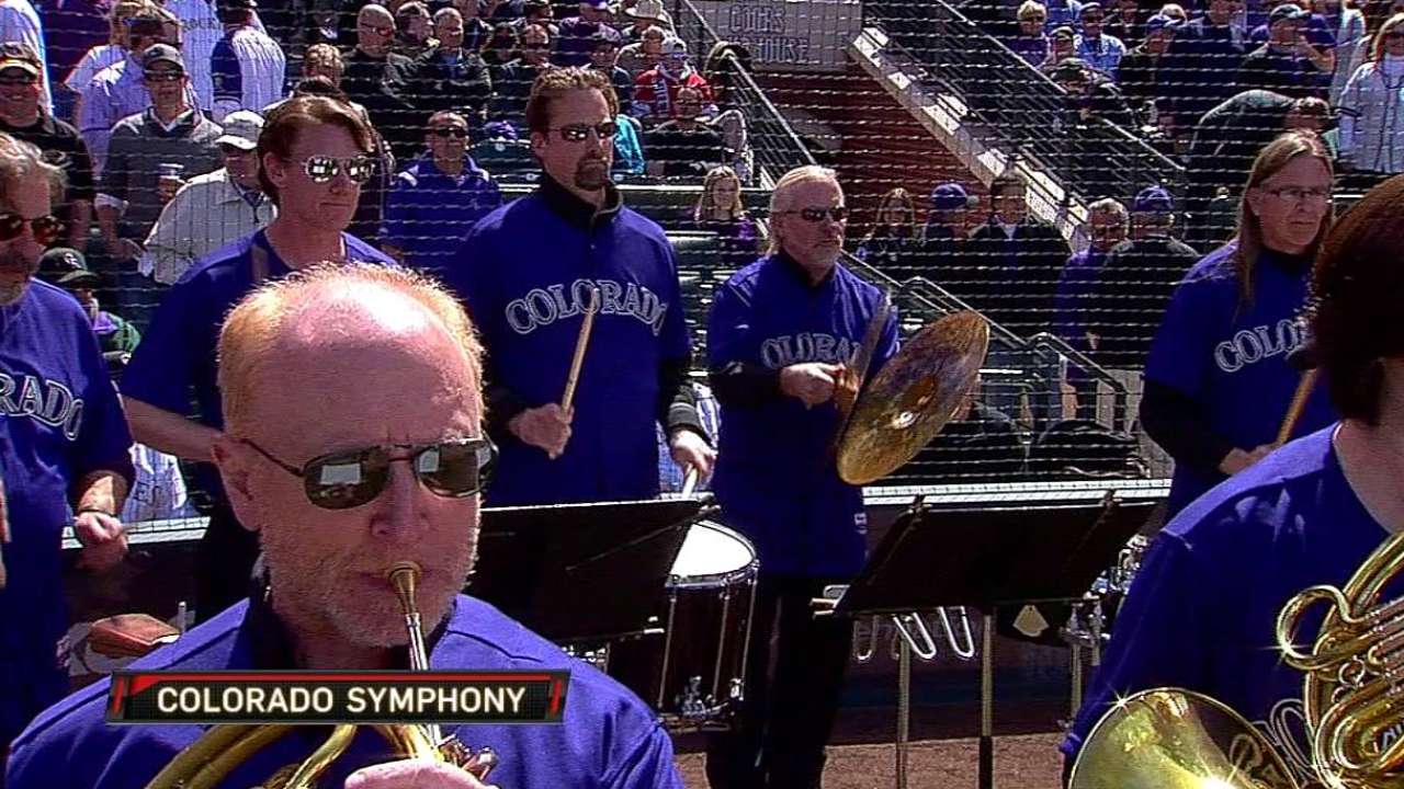 Colorado Symphony Orchestra welcomes Rox to field