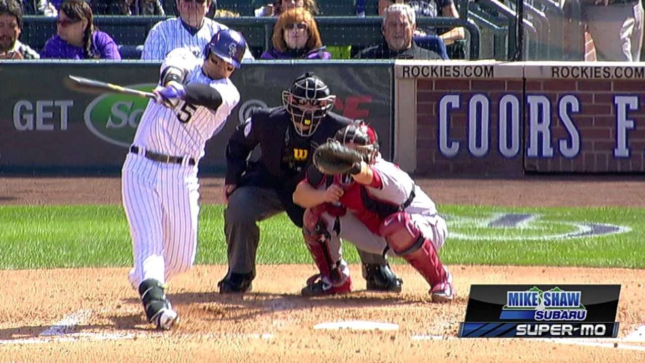 CarGo y Blackmon guían a Rockies sobre Arizona