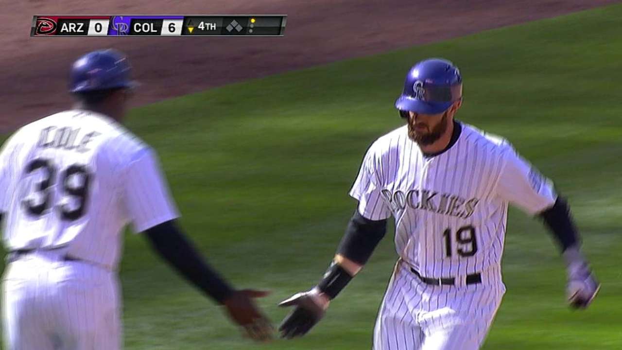 Blackmon starts again, but Weiss to rotate outfielders