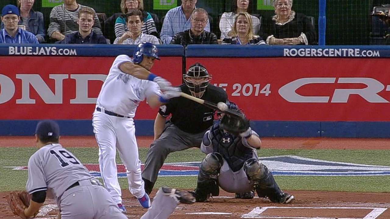 Blue Jays cool after fast start in home opener
