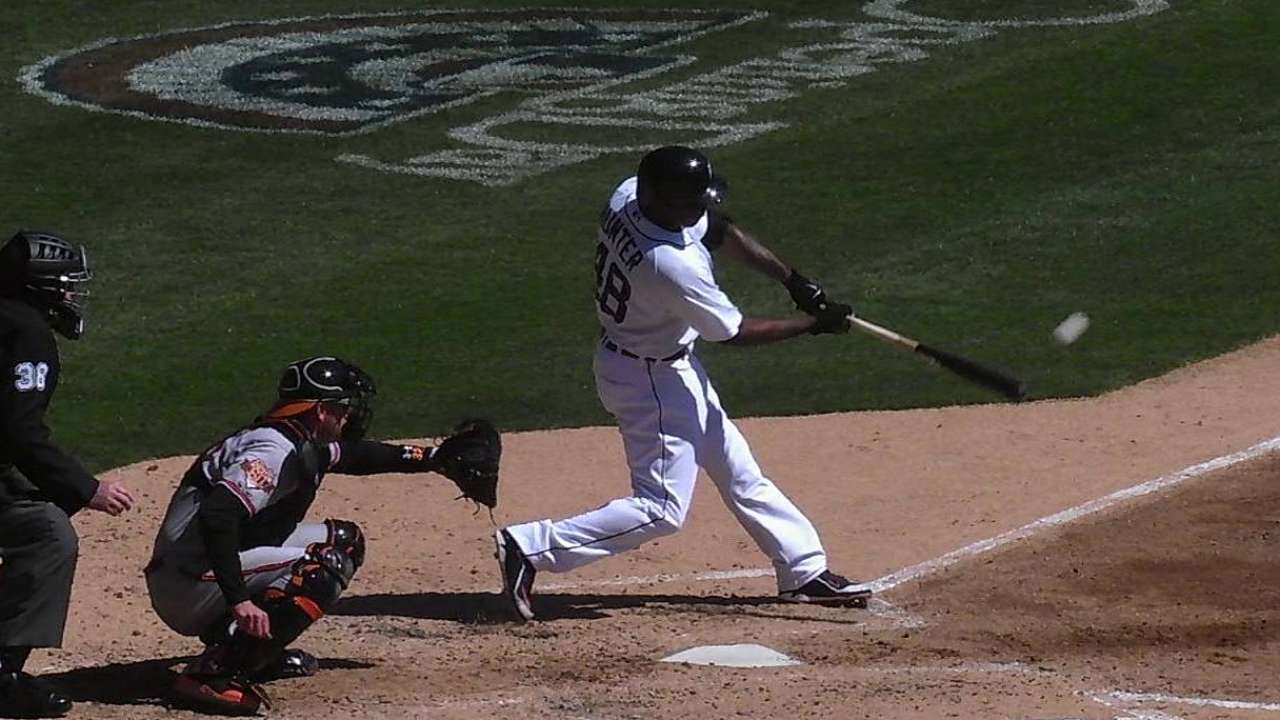 Hunter empujó cinco carreras en triunfo de Detroit