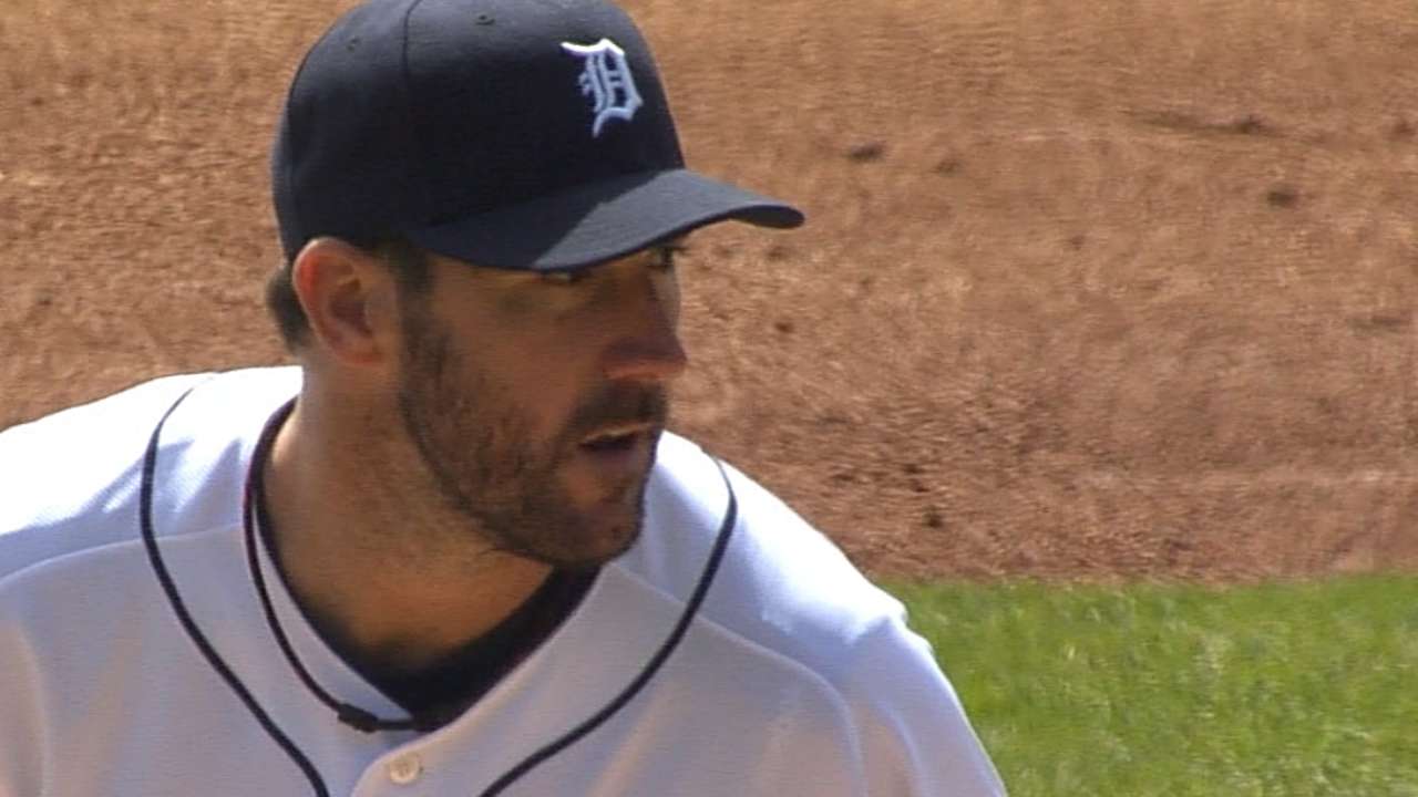 Tigers drop first tilt despite Verlander's strong start