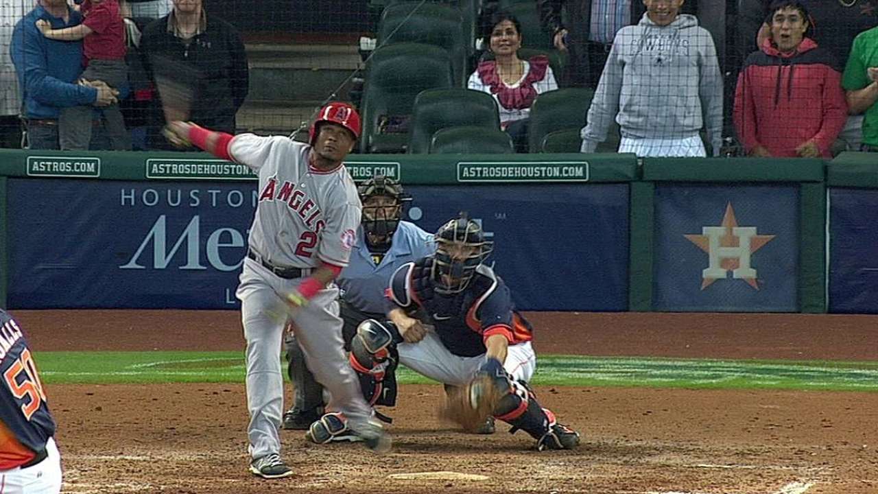 Angels rally late, but fall short to Astros