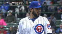 Offense erupts to back Villanueva's solid start