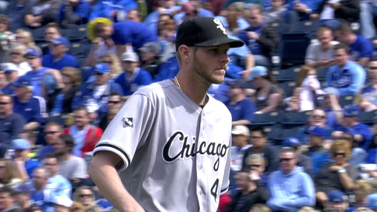 White Sox Sale on to victory against Royals