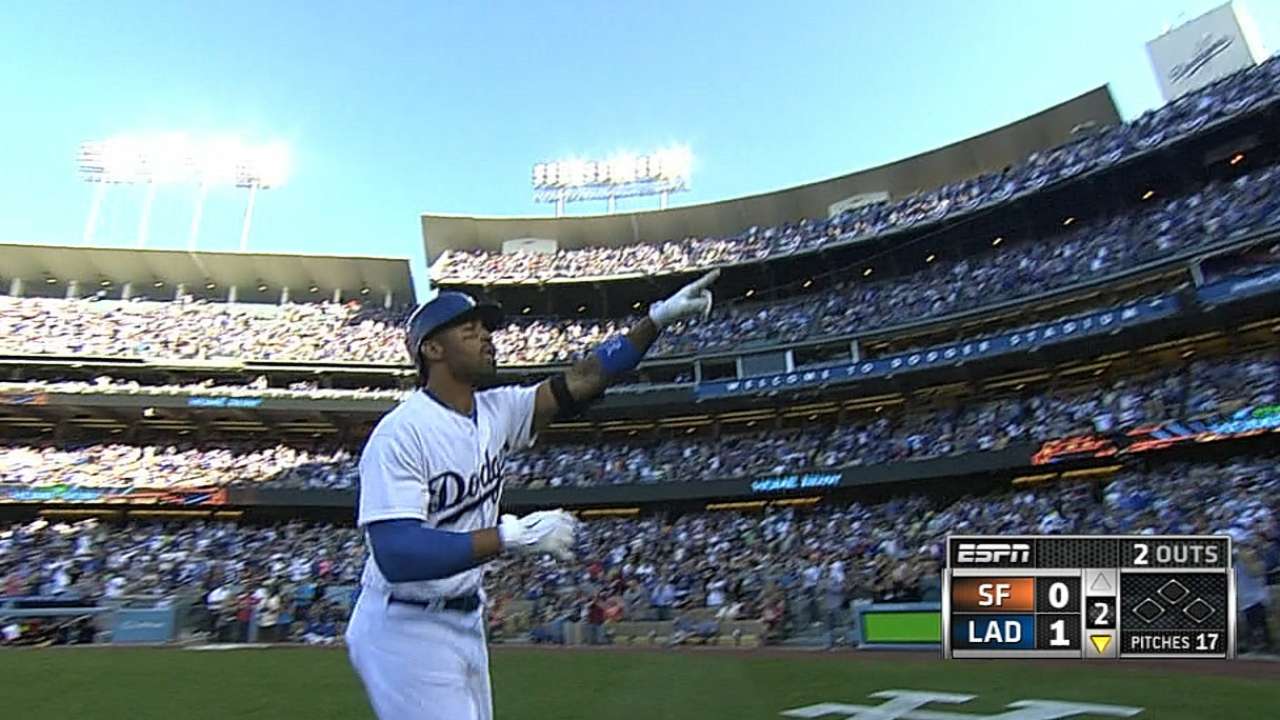 Kemp belts two homers in third game back from DL