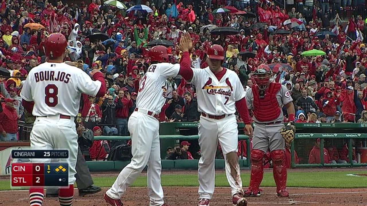 Cardenales triunfan de la mano de Molina, Wacha