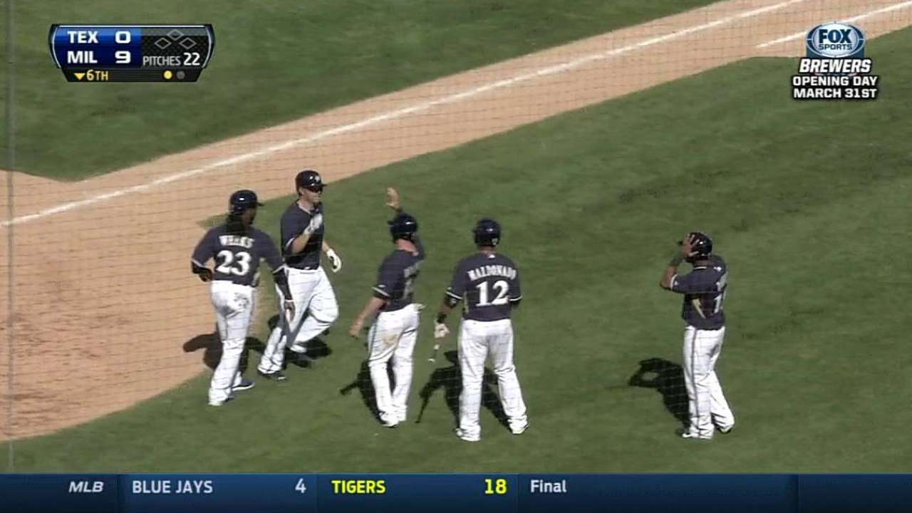 Reynolds' slam, Gomez's homer back sharp Estrada