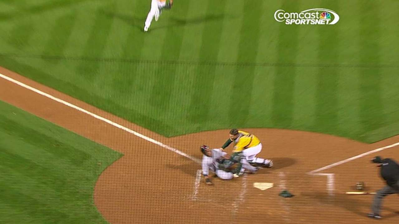 New rules converge in reviewed play at plate