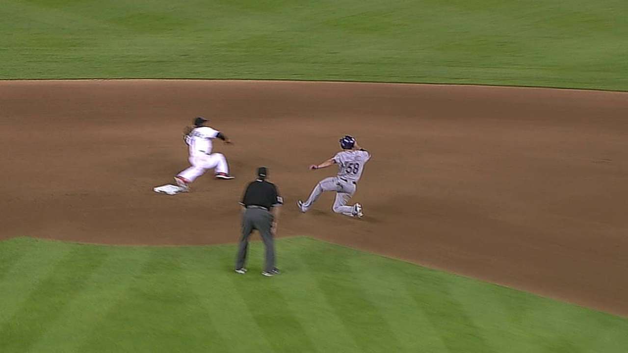 Call upheld in Marlins' first challenge