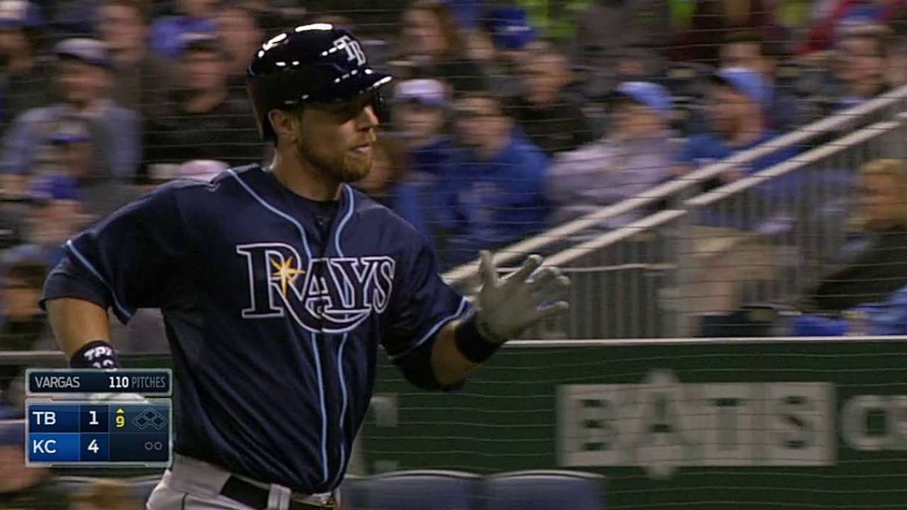 Ofensiva de Rays se fue en blanco en 1er juego en gira