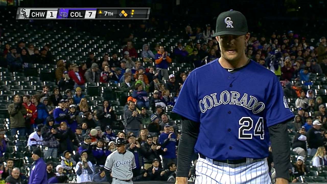 Lyles makes strong case to stay with Rockies