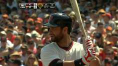 Giants' bats stay hot behind strong Hudson