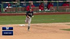 Braun's three jacks power Crew past Phillies
