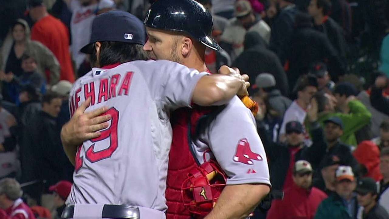 Birthday boy: Koji gift-wraps series win