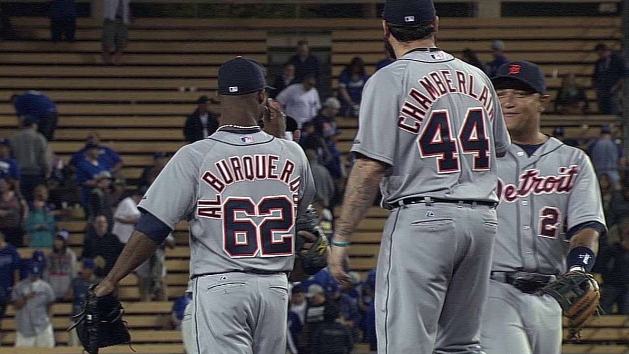 Slider-inclined Alburquerque improves on fastball