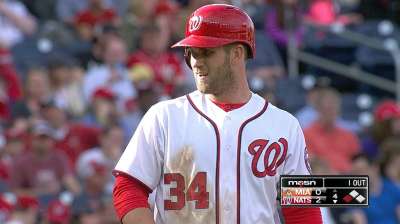 Count Pujols among Harper's admirers