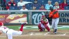 Strasburg K's 12, Desmond slam caps Nats' sweep