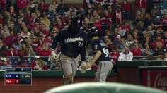 Brewers complete sweep of Phils for sixth straight