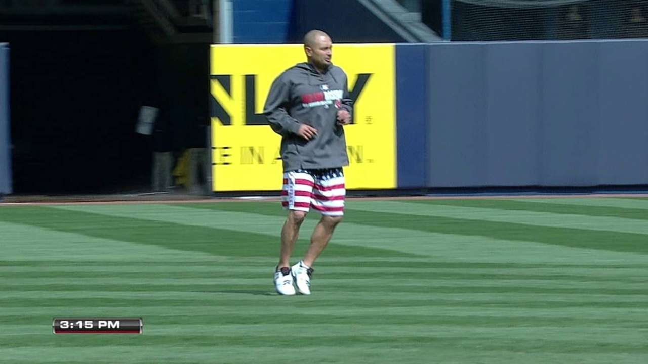 Victorino ready for Minors rehab assignment